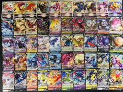100 ex V Vstar RR RRR Holo Full Arts Lot Set Pokemon Japanese Cards T534 - Image 2
