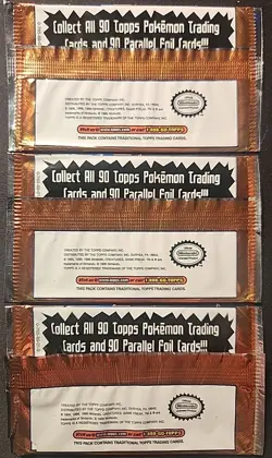 1 X EMPTY 1999 Topps Pokemon Series 1 TV Animation Edition - Image 2