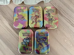 Pokemon Scarlet & Violet 151 Zapdos ex Collection 151 Mini Tin x5 Lot Of 7 Items - Image 3