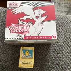 Pokemon TCG White Flare Elite Trainer Box ETB “Factory Sealed” IN HAND - Image 1