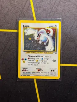 Lugia 9/111 Holo Rare - Pokemon TCG Neo Genesis - MP/HP - Image 1