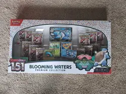 Blooming Waters Premium Collection Pokemon 151 Scarlet Violet 3.5 - Image 1