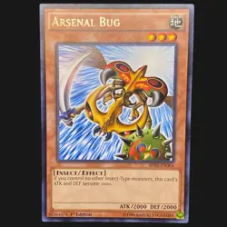 Arsenal Bug BP03-EN004 Battle Pack 3: Monster League-1st Edition 1st Edition - Image 1