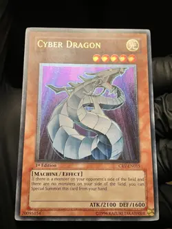 Price drop Cyber Dragon CRV-EN015 Ultimate Rare 1st Edition *Read Description - Image 1