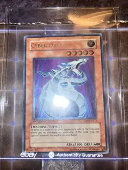 Price drop Cyber Dragon CRV-EN015 Ultimate Rare 1st Edition *Read Description - Image 3