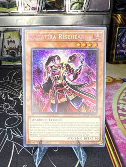 Yu-Gi-Oh Kashtira Riseheart MP24-EN065 Prismatic Secret Rare 1st Edition - Image 1