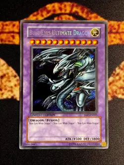 🔥YUGIOH • BLUE EYES ULTIMATE DRAGON • SECRET RARE • JMP-EN005 • LIMITED • NM🔥 - Image 1