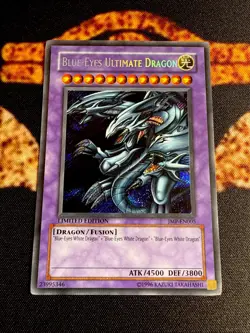 🔥YUGIOH • BLUE EYES ULTIMATE DRAGON • SECRET RARE • JMP-EN005 • LIMITED • NM🔥 - Image 2