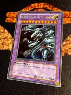 🔥YUGIOH • BLUE EYES ULTIMATE DRAGON • SECRET RARE • JMP-EN005 • LIMITED • NM🔥 - Image 3