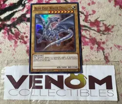1x (M/NM) Blue-Eyes White Dragon MVP1-ENSV4 Ultra Rare Limited Edition YuGiOh - Image 1