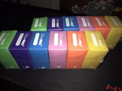 Ultra Pro Set Of 12 COLOR PACK DECK BOXES Magic Pokemon YuGiOh Card Storage Box - Image 3