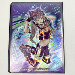 LOT Yugioh I:P Masquerena Playmat Game Mat With Card Binder In Great Condition - Image 5