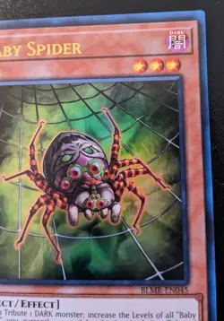 Baby Spider BLMR-EN045 1st Edition Ultra Rare Monstrous Revenge Yu-Gi-Oh! TCG - Image 3