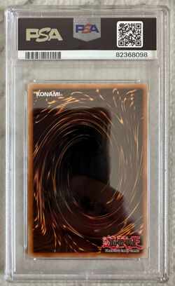 2006 Yugioh Dark Eradicator Warlock SD6-EN001 PSA 6 1st Edition Ultra Rare - Image 2