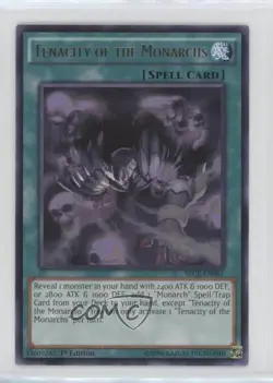 Tenacity of the Monarchs 1st Ed. YuGiOh The Secrets Eternity #SECE-EN061 0ms5 - Image 1