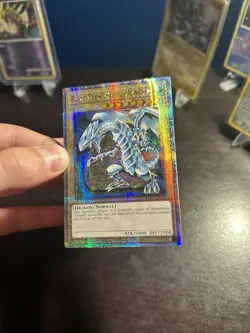 Yu-Gi-Oh TCG Blue-Eyes White Dragon LC01-EN004 Quarter Century Secret - Image 2