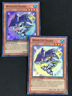YUGIOH WIND-UP SHARK CBLZ-ENSE1 SUPER X2 (NM) - Image 1