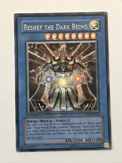 Yu-Gi-Oh! “RESHEF THE DARK BEING” Ultimate Rare 1st Ed TLM-EN033 - Image 1