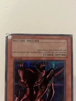 Harpie's Pet Dragon Forbidden Memories FMR-002 Secret Rare Video Game Promo HP - Image 3
