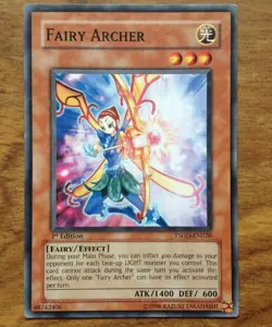 Fairy Archer TSHD-EN020 Common Yu-Gi-Oh Card 1st Edition. Free UK Postage - Image 1