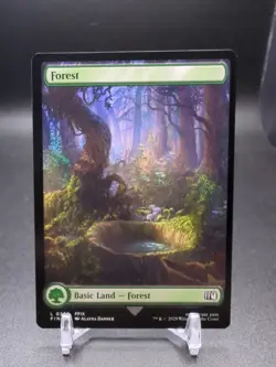 Forest (0306) Final Fantasy Foil MTG NM Magic Land Card - Image 1