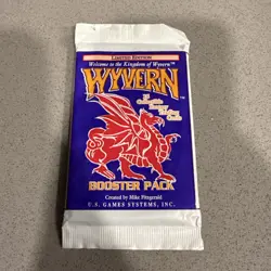 WYVERN Limited Edition CCG Booster Pack new and sealed 15 Cards Card Game - Image 1