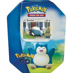 Pokemon Go! Snorlax Tin Trading Card Game New & Factory Sealed - Image 1