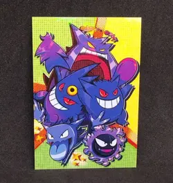 Gengar Evolutions - Cracked Ice Holo - Team Rocket Card Database - Pokemon Card - Image 1