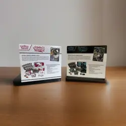 Pokemon S&V Black Bolt and White Flare Elite Trainer Box ETB Set of 2 - Sealed - Image 2