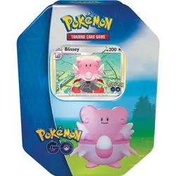 Pokemon Go! Blissey Tin Trading Card Game New & Factory Sealed - Image 1