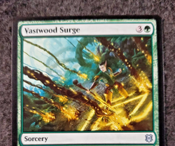 MTG Magic The Gathering Card Vastwood Surge Zendikar Rising.......... (DS3D1K6) - Image 3