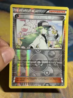 N 96/108 Reverse Holo BW Dark Explorers Trainer Pokemon Card HP - Image 3