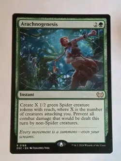 Arachnogenesis #169 MTG Duskmourn NM X1 - Image 1