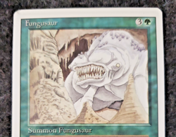MTG - 3rd Edition - Revised - Fungusaur - Rare - mint Never played ....(DS3D1K6) - Image 3