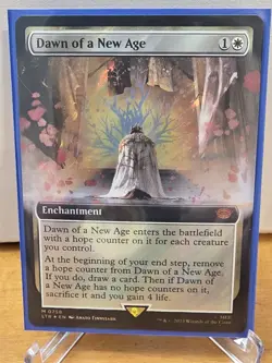 Dawn of a New Age Surge Foil Extended Art #758 | LTR Lord Of The Rings | MTG - Image 1