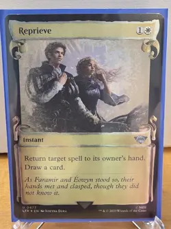 MTG Reprieve #477 - Foil - Showcase Scrolls, The Lord of the Rings - Image 1