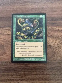 Magic the Gathering MTG Krosan Constrictor #129 Torment NM - Image 1