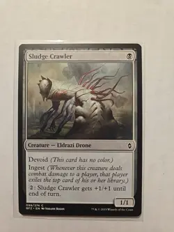 Sludge Crawler - Battle for Zendikar - LP - MTG Magic - Common - Creature - Image 1