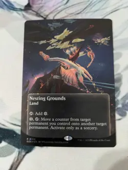 MTG Nesting Grounds 0166 Galaxy Foil NM Edge of Eternities! Magic the Gathering! - Image 1