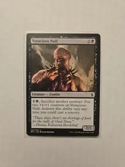 Voracious Null - Battle for Zendikar - LP - MTG Magic - Common - Creature - Image 1