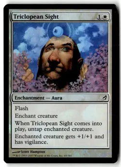 MTG Foil Triclopean Sight Lorwyn -MP English - Image 1