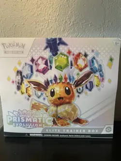 Pokemon Prismatic Evolution SV 8.5 ETB Elite Trainer Box Sealed Case - Image 1