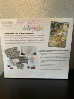 Pokemon Prismatic Evolution SV 8.5 ETB Elite Trainer Box Sealed Case - Image 2