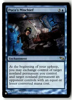 MTG Foil Puca's Mischief The List Reprints - HP English - Image 1