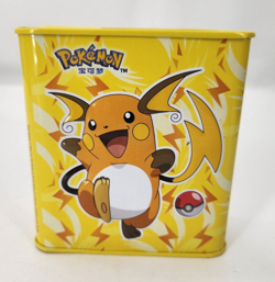 Pokemon Pikachu Raichu Vitamins Metal Tin Empty Tin Only - Image 2