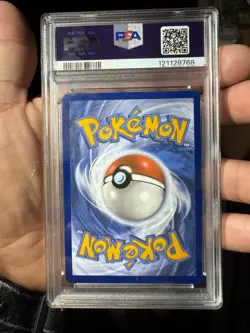 Pokemon TCG Team Rockets Meowth 203/182 IR Destined Rivals PSA 10 Gem Mint - Image 2