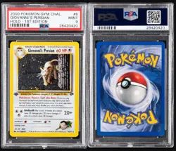 PSA 10 GIOVANNI'S PERSIAN 8 2000 POKEMON GYM CHALLENGE | HOLO-1ST EDITION - Image 3