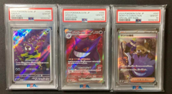 PSA 10 Gengar ex SR Gastly AR SEQ SET Wild Force sv5k sv9a Japanese Pokemon 2024 - Image 2
