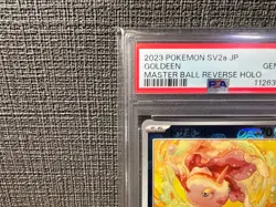 PSA 10 GOLDEEN 118/165 MASTER BALL Reverse Holo Pokemon 151 GEM MINT #118 SV2a - Image 2