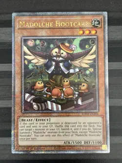 Yugioh | Madolche Hootcake | RA04 | Quarter Century Rare | 1st Edition | NM - Image 1
